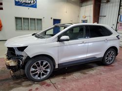 Ford Edge salvage cars for sale: 2016 Ford Edge Titanium