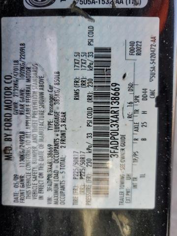 2010 Ford Fusion Hybrid