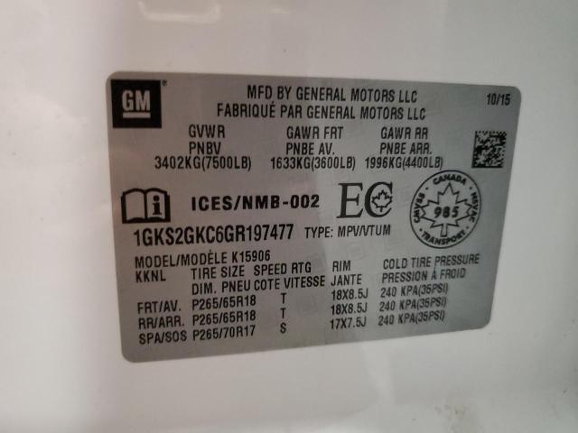 2016 GMC Yukon XL K1500 SLT
