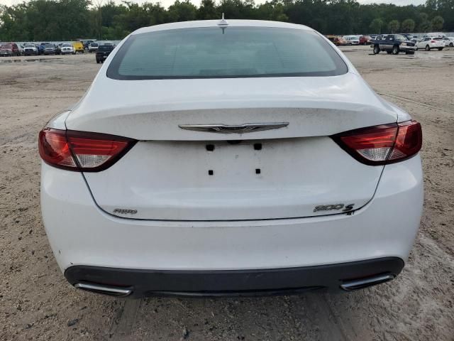 2015 Chrysler 200 S