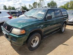 Mitsubishi Montero salvage cars for sale: 2000 Mitsubishi Montero Sport LS