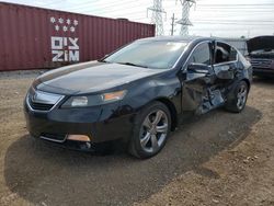 Acura salvage cars for sale: 2014 Acura TL Tech