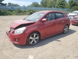 Pontiac Vibe salvage cars for sale: 2010 Pontiac Vibe GT