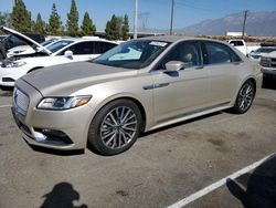 Lincoln Continental Vehiculos salvage en venta: 2017 Lincoln Continental Select