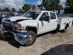 Salvage trucks for sale at Riverview, FL auction: 2018 GMC Sierra K3500