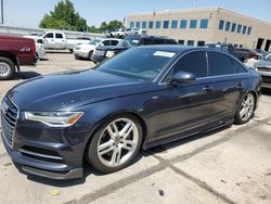 Audi salvage cars for sale: 2016 Audi A6 Premium Plus