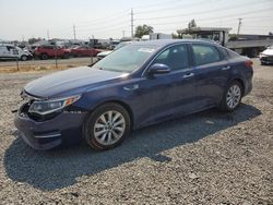 KIA Optima salvage cars for sale: 2018 KIA Optima LX