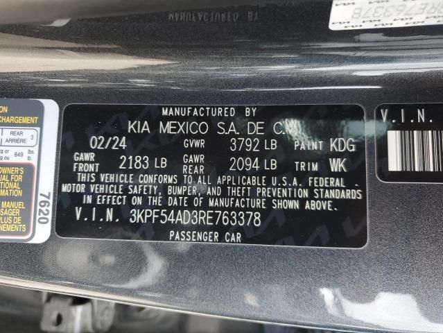 2024 KIA Forte GT Line