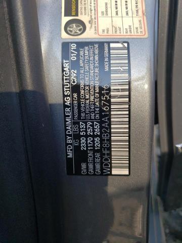 2010 Mercedes-Benz E 350 4matic