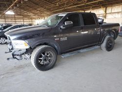 Dodge 1500 Laramie salvage cars for sale: 2017 Dodge 1500 Laramie