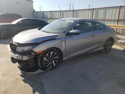 Salvage cars for sale from Copart Haslet, TX: 2016 Honda Civic LX