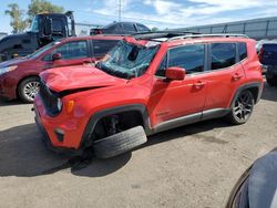 Salvage cars for sale from Copart Albuquerque, NM: 2022 Jeep Renegade Latitude