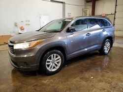 2016 Toyota Highlander LE en venta en Pennsburg, PA