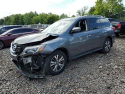 Nissan salvage cars for sale: 2017 Nissan Pathfinder S