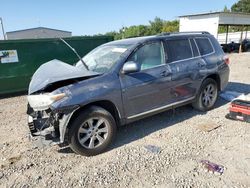 Toyota Highlander salvage cars for sale: 2011 Toyota Highlander Base