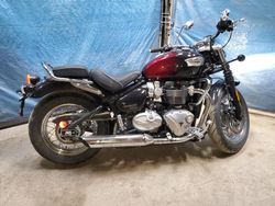 Salvage cars for sale from Copart London, ON: 2024 Triumph Bonneville Speedmaster