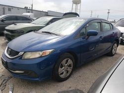 Honda salvage cars for sale: 2014 Honda Civic LX