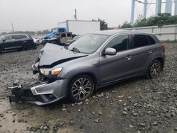 Mitsubishi Outlander salvage cars for sale: 2019 Mitsubishi Outlander Sport ES