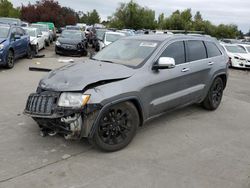 Jeep Grand Cherokee salvage cars for sale: 2012 Jeep Grand Cherokee Overland