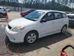 Toyota Matrix salvage cars for sale: 2007 Toyota Corolla Matrix XR