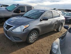 Nissan salvage cars for sale: 2016 Nissan Versa S