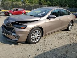 Chevrolet Vehiculos salvage en venta: 2018 Chevrolet Malibu LT