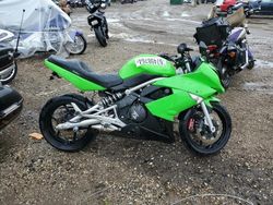 Kawasaki salvage cars for sale: 2009 Kawasaki EX650 C