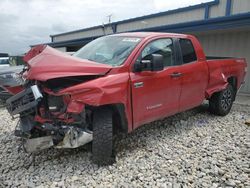 Toyota Tundra Double cab sr Vehiculos salvage en venta: 2014 Toyota Tundra Double Cab SR