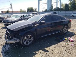 Honda Accord salvage cars for sale: 2018 Honda Accord EXL