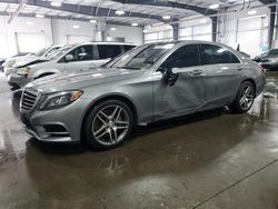 Mercedes-Benz salvage cars for sale: 2014 Mercedes-Benz S 550 4matic