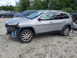 Jeep Grand Cherokee salvage cars for sale: 2018 Jeep Cherokee Limited