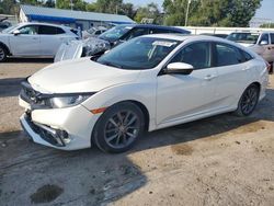 Honda salvage cars for sale: 2019 Honda Civic EX