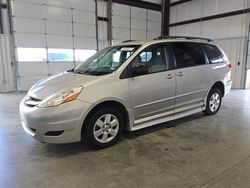 Toyota Sienna ce salvage cars for sale: 2008 Toyota Sienna CE