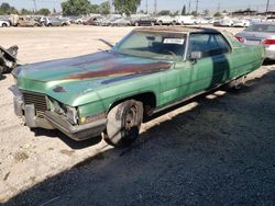 Cadillac Deville salvage cars for sale: 1972 Cadillac Deville