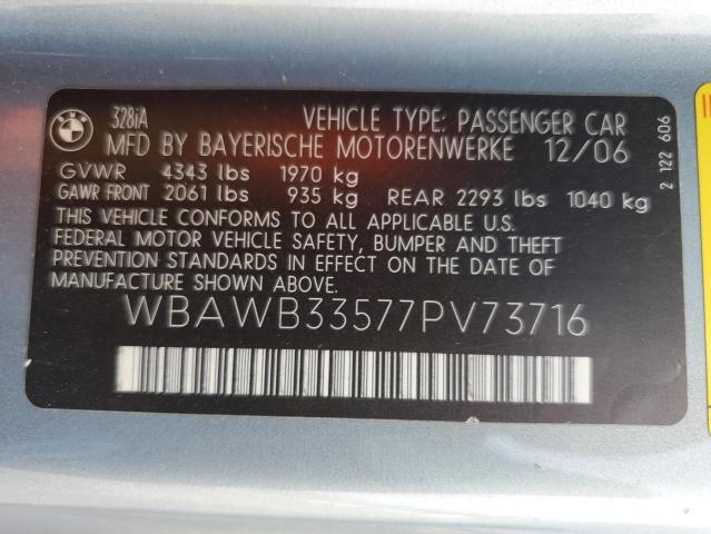 2007 BMW 328 I