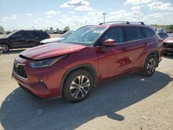 Salvage cars for sale from Copart Indianapolis, IN: 2021 Toyota Highlander XLE