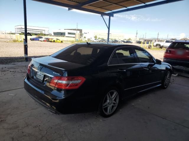 2012 Mercedes-Benz E 550 4matic