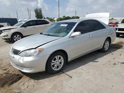 Salvage cars for sale from Copart Miami, FL: 2005 Toyota Camry LE