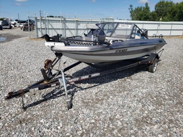 1990 Stratos Boat With Trailer