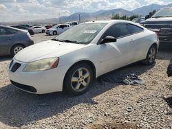 Pontiac salvage cars for sale: 2006 Pontiac G6 GT