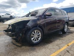 KIA Sorento salvage cars for sale: 2016 KIA Sorento LX