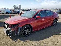 Salvage cars for sale from Copart San Diego, CA: 2021 Toyota Camry SE