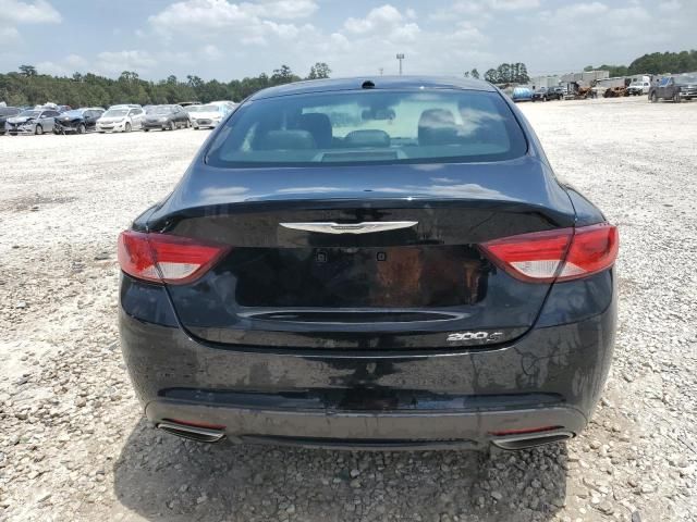 2015 Chrysler 200 S