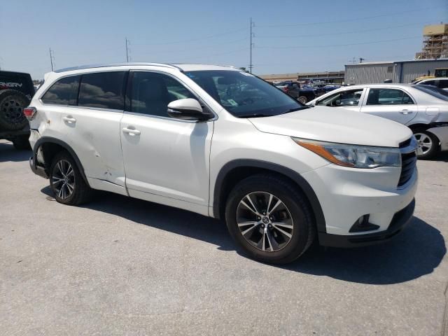 2016 Toyota Highlander XLE