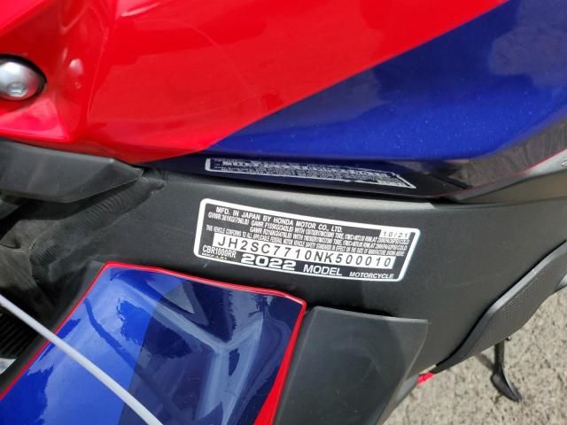 2022 Honda CBR1000 RR