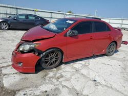 Salvage cars for sale from Copart Walton, KY: 2010 Toyota Corolla Base