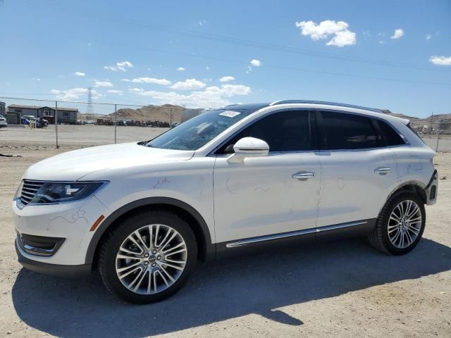 2016 Lincoln MKX Reserve