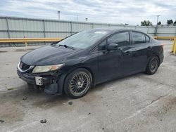 Honda salvage cars for sale: 2013 Honda Civic LX