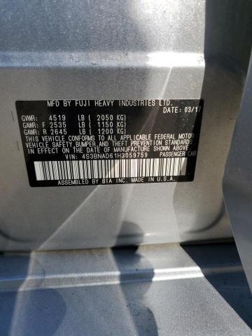 2017 Subaru Legacy 2.5I Premium