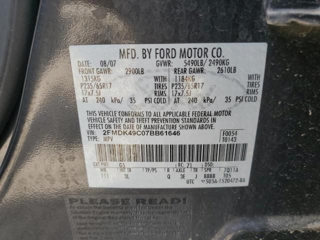 2007 Ford Edge SEL Plus